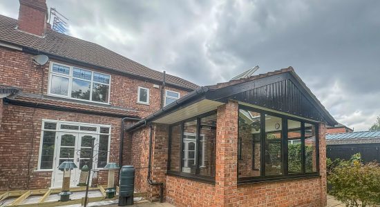 Manchester extension with bifold doors and windows